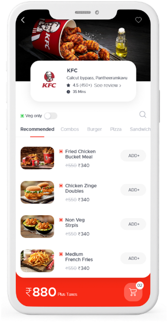 Lilac Foodmine Customer App