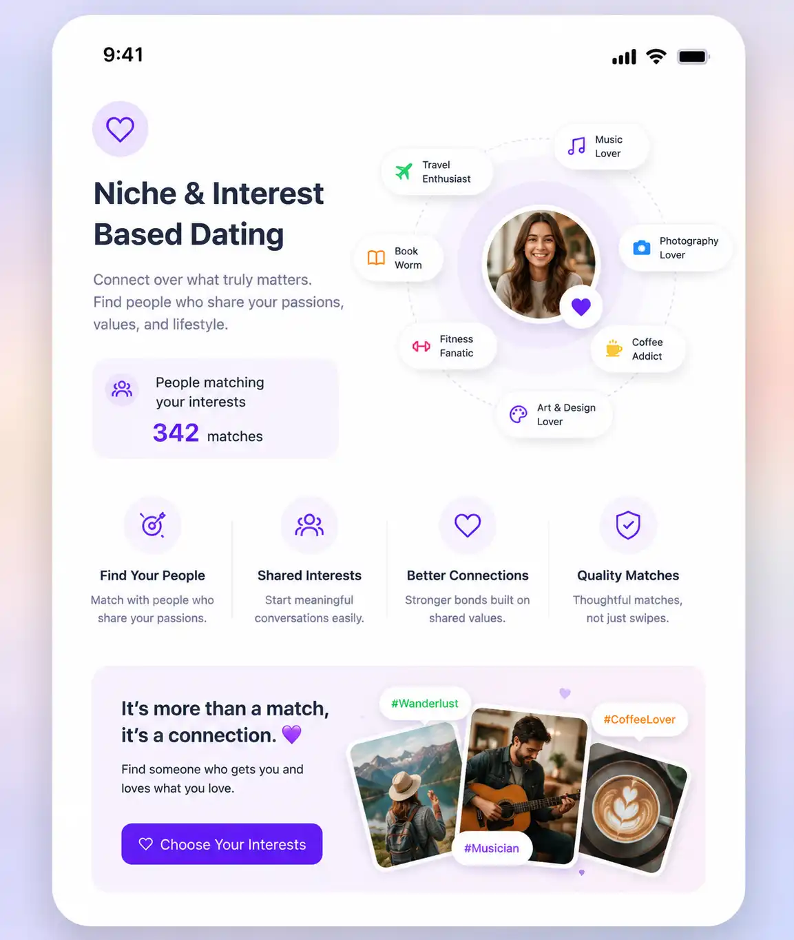Interest-Based Dating App