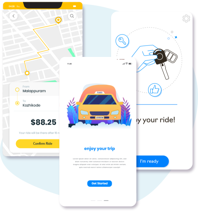 Car Rental App Development